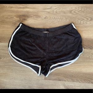 American Eagle terry cloth mini shorts